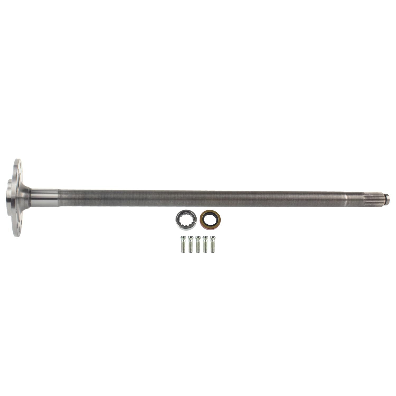 Axle Shaft Assembly EXCel For GM 8.875" (12 Bolt); 30.0625" Overall Length; 5 X 4.75 Lug Pattern; 30 Spline; Includes Bearing, Seal And Studs