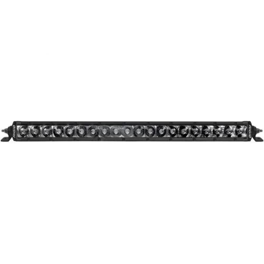 Single Row RIGID - Series PRO 6" SPOT Midnight (Blacked Out Circuit Boards and Chrome Reflectors)