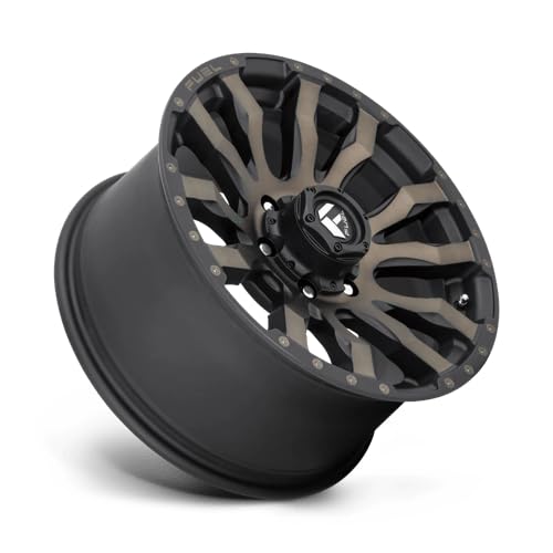 1PC Fuel D674 17X9 8X180 MT-BLK-DDT 01MM - D67417901850