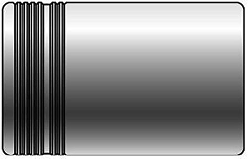 Gates GlobalSpiral Couplings 20GS1F-6, GS Ferrule for 6-Spiral Hose, Zinc Plated Carbon Steel, 2.87", 1 1/4" ID