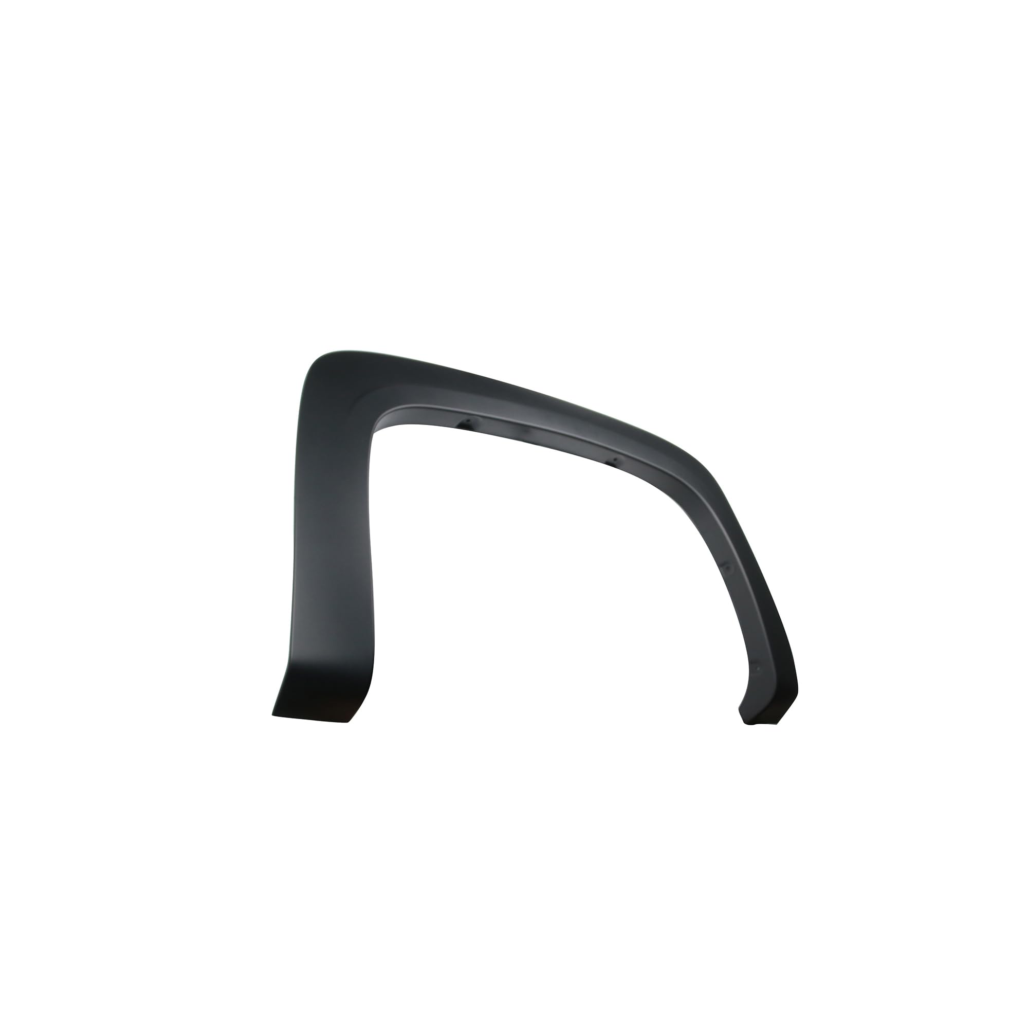 OE Factory Style Black Black Horse Fender Flares Compatible with 07-13 Chevrolet Silverado 1500|2007-2013 Chevrolet Silverado 2500 HD|2007-2013 Chevrolet Silverado 3500 HD-FOESI07S