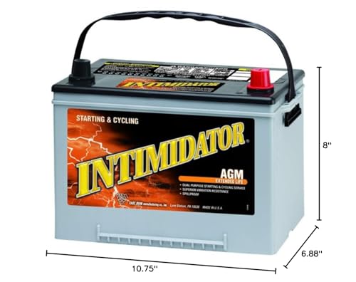 AGM Deka 9A34R Intimidator Battery
