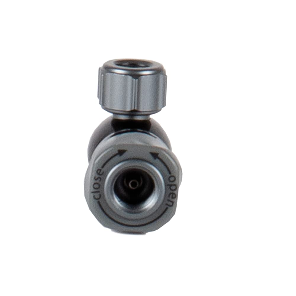TLC CO2 Bike Tire Inflator Head Viair, Adjustable air Flow, Twist on Cap