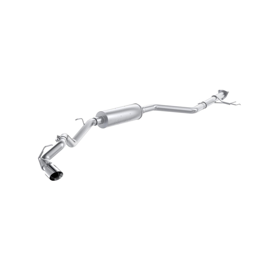 MBRP S5900304 Catback Stainless Steel Exhaust System Single Side Exit, Fits Honda Ridgeline 2017-2020, 2.5" Tubing with Stainless Steel Tip