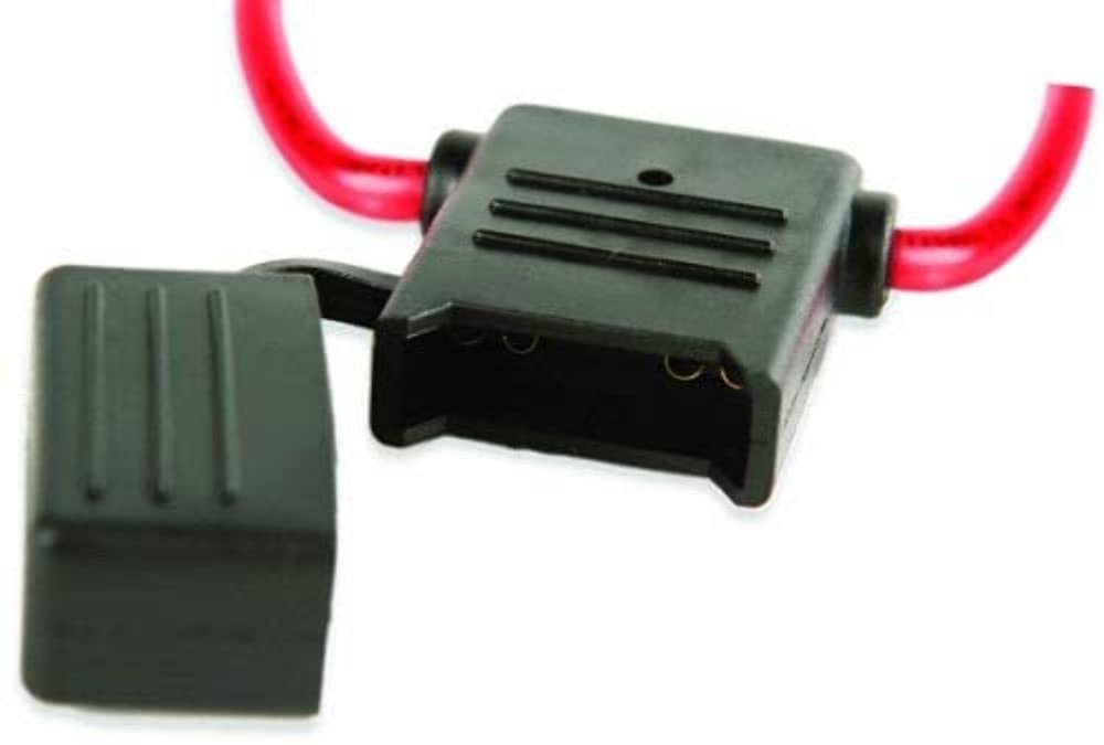 8Awg WirthCo 31860-7 12" Loop Maxi Fuse Holder-No Fuse-Each