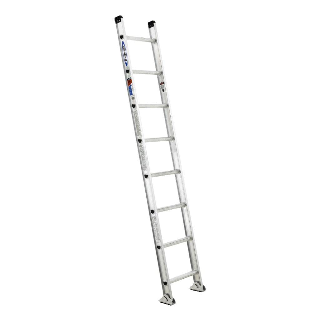 Single Ladder, Werner (D1508-1) Aluminum