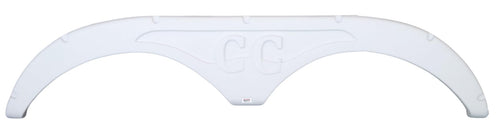 Tandem Fender Skirt, Forest River, White