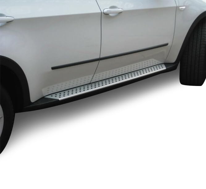 RBME70 Black Horse OEM Replica Running Board Compatible with 2007-2012 BMW X5