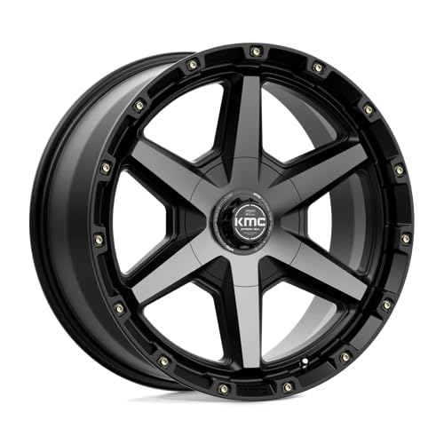 KMC 20X9 KM101 6X135/5.5 S-BLK GTCC 18MM - KM10129067418