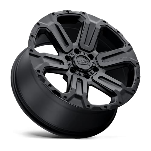 WANAKA Black Rhino Hard Alloys 17X8.5 6X5.5 5.22 12mm MATTE BLACK - 1785WKA126140M12