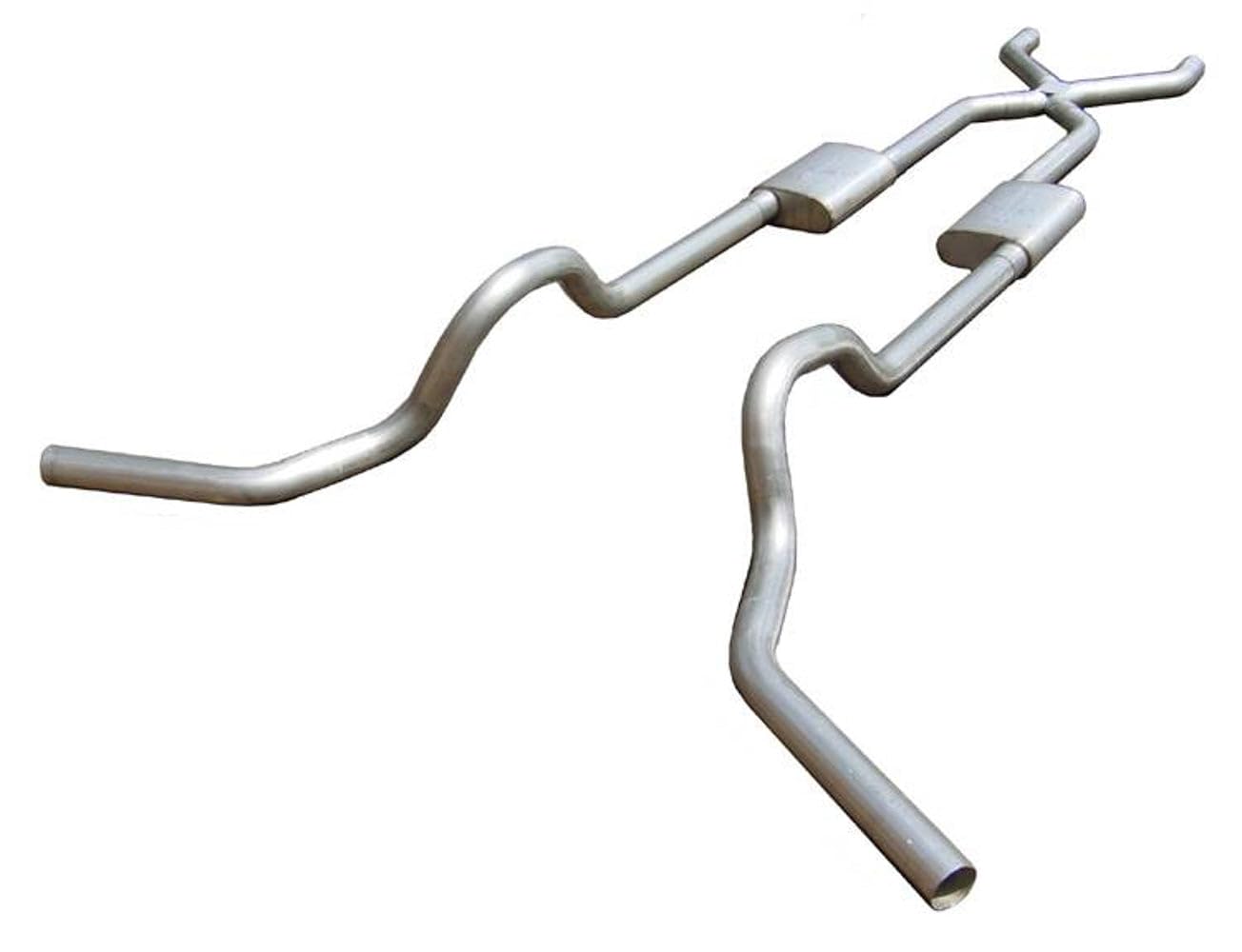 67-74 Replacement for/Compatible with GM Crossmember Back EXHAUST® 2.5in