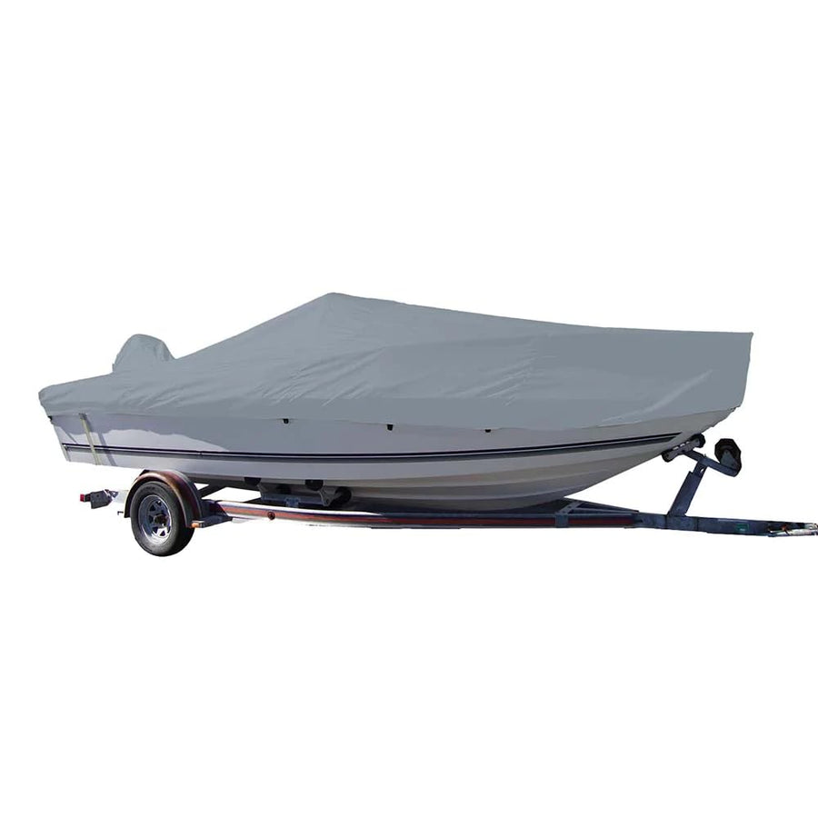 Sun-DURA® Carver Styled-to-Fit Boat Cover f/21.5' V-Hull Center Console Fishing Boat - Grey