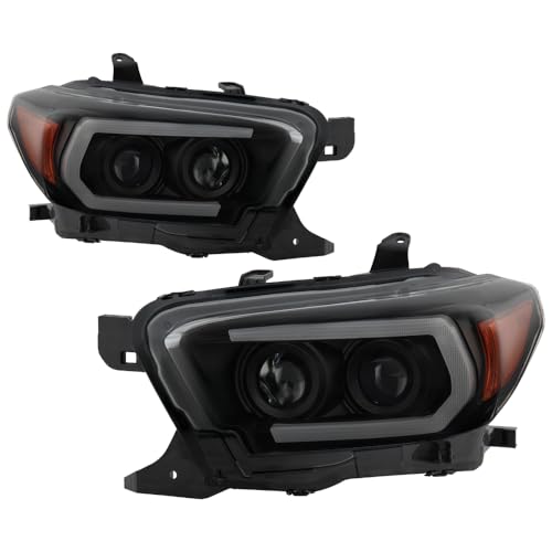 Projector Headlight Spyder - (PRO-YD-TT16V1-SEQ-BSM)