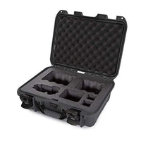 Waterproof Nanuk 920 Hard Case with Custom Foam Insert for Sony A7R Size Camera - Graphite