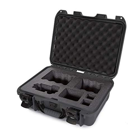 Waterproof Nanuk 920 Hard Case with Custom Foam Insert for Sony A7R Size Camera - Graphite