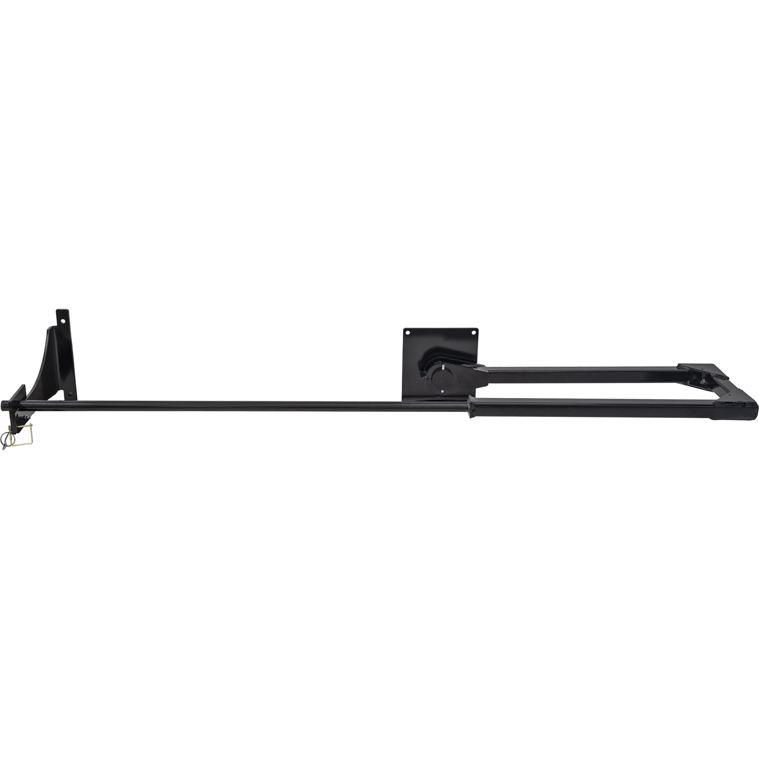 Traffic Cone Holder Buyers Products TCH14V Swing Away Horizontal Bumper Mount, Black Carbon Steel, Front-Bumper Mounted with Hardware, Built-in Retention Pin for Secure Transport