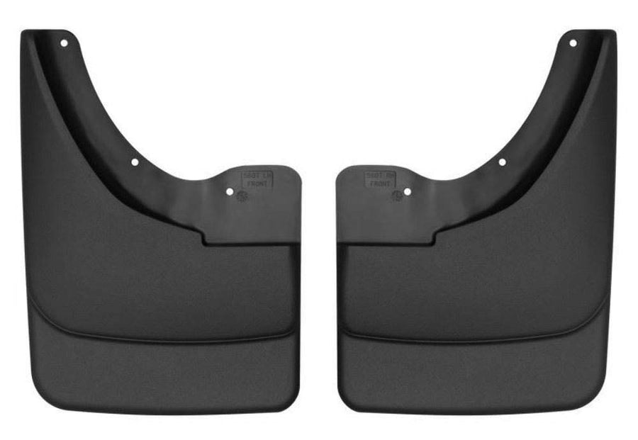 Husky Liners Mud Flaps HUS-57031, Custom Molded, Rear, Thermoplastic, Black, Dodge, Dakota, Pair