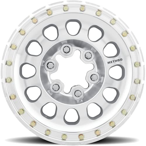 RAW Method Race Wheels 103 Beadlock Machined Wheel (17 x 9. inches /6 x 5 mm, -12 mm Offset)