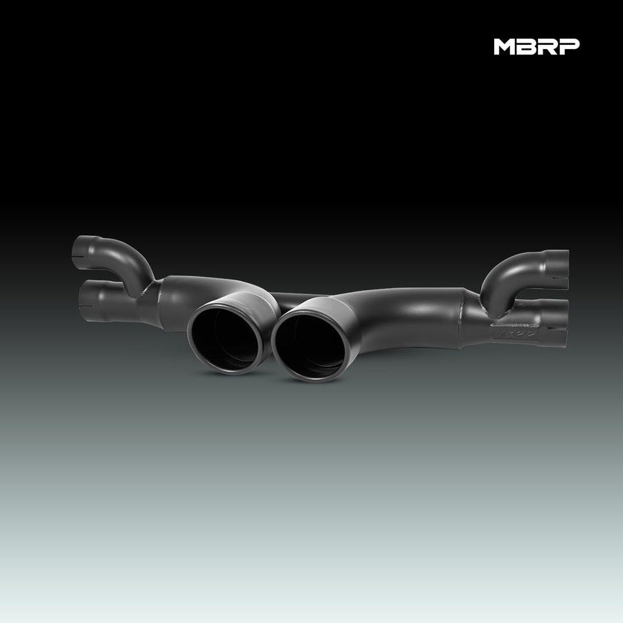 Center MBRP Muffler Bypass S7607BLK (Black Coated)