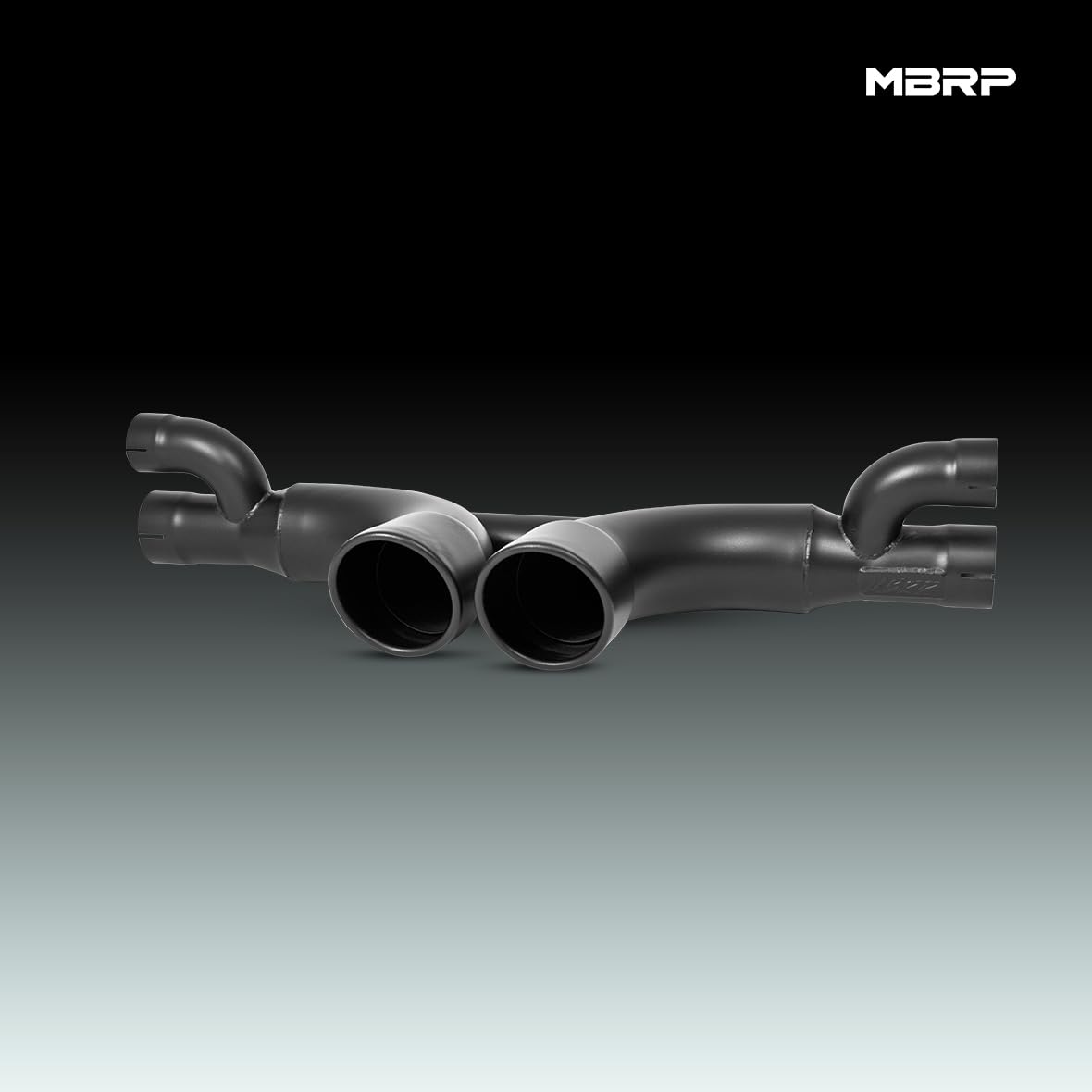 Center MBRP Muffler Bypass S7607BLK (Black Coated)