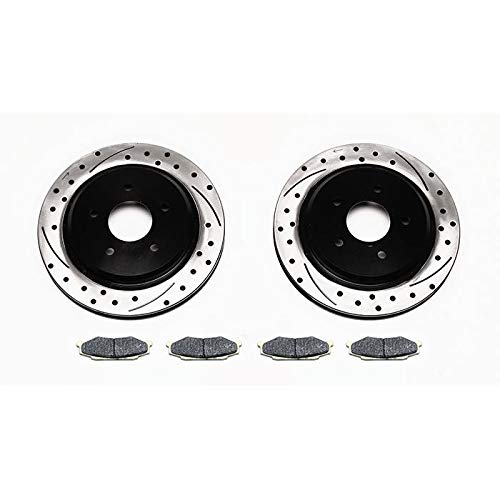 140-8010-D WILWOOD Pro-Matrix Rear Kit-Drilled 97-04 Corvette C5/Z06