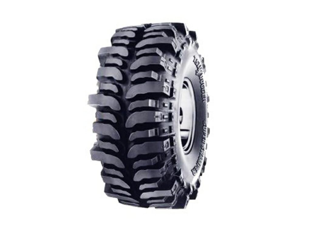 6 PLY 19.5/44-17LT Black SIDEWALL Super SWAMPER TSL/BOGGER-Nylon-TUBEL