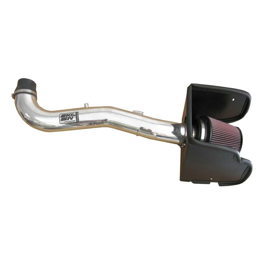 Cold Air Intake System K&N: High-Flow Air Filter, Increase Performance & Towing: Compatible with 2005-2019 Nissan: Frontier, Pathfinder, Xterra, 77-6014-1KP