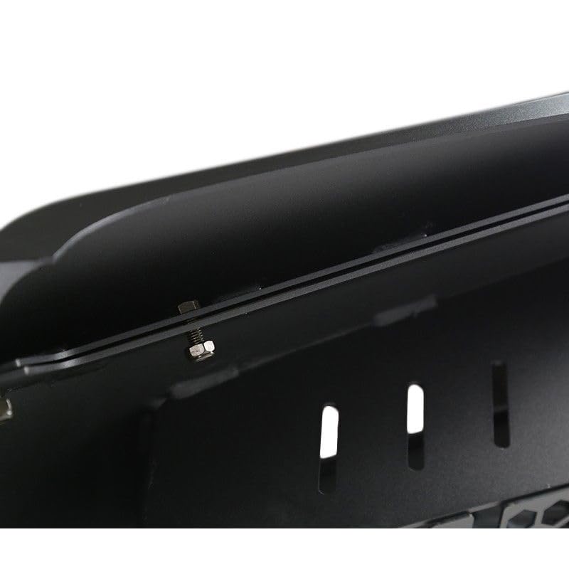 Heavy Duty Black Horse Armour Front Bumper w/ 20in LED Light Bar, 2 Sets of 4in Cube Lights, Black Compatible with 2019-2024 Ram 1500 Classic/2013-2018 Ram 1500(Excl.Rebel & Warlock Trims)