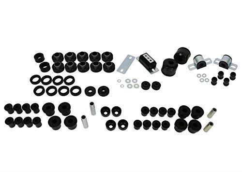 Whiteline Front and Rear Suspension Bushing Kit WEK156 Compatible with 80-86 CJ7, CJ5