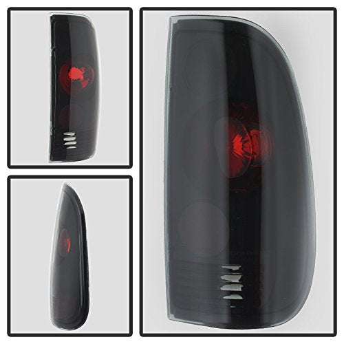 Euro Style Spyder Auto 5078162 Tail Lights Black/Smoked
