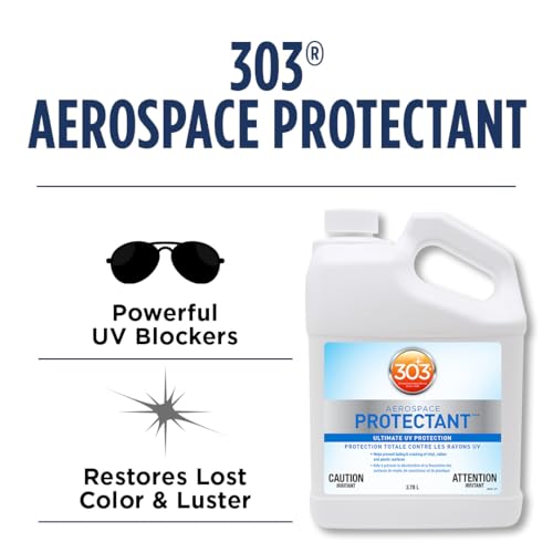 GOLD EAGLECA 303 Products Car Interior Protectant, 128 fl. oz.