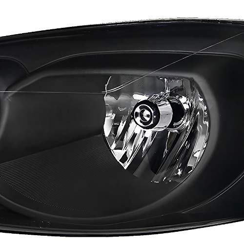 Spec-D Tuning Headlights- LH-IPA06JM-RS Black Also Fit 06-07 Monte Carlo CHEVROLET IMPALA 06-13