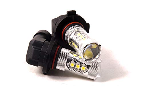 XP80 LED Fog Light Bulbs Diode Dynamics compatible with H10 bulb size (pair)