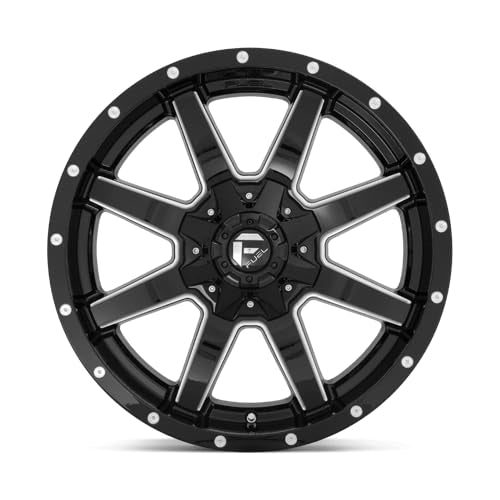 FUEL OFF-ROAD 22X10 MAVERICK 5X5.5/150 5.89 10mm GLOSS BLACK MILLED - D61022007057