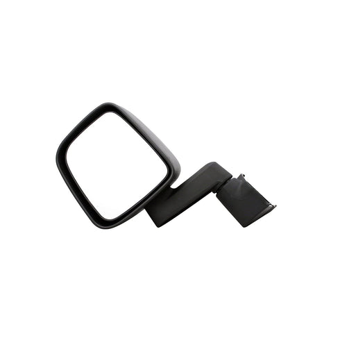 Mirrors TYC 4130012, 03-06 JP WRGLR MAN MIR LH, PartsLink # CH1320259, OEM # 55395