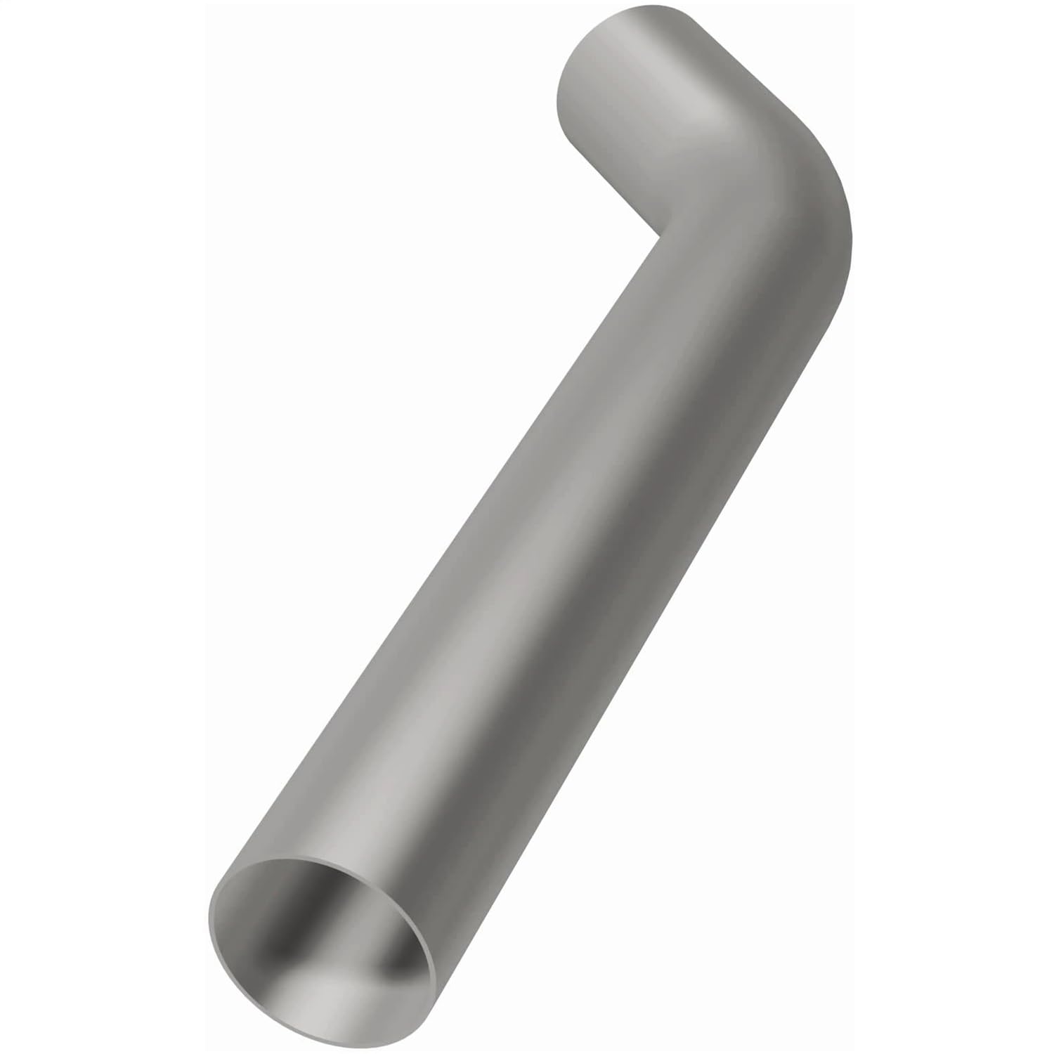 45-Degree Bend MagnaFlow Universal Stainless Steel Pipe 10736-2.5in Tubing Diameter, 3.5in Center Line Radius, 19.5in Overall Length - Full Flow Mandrel Bent Pipe