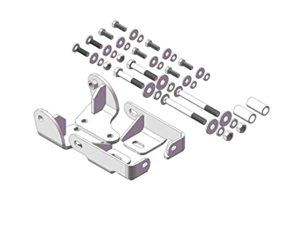 Husky Towing Fifth Wheel Trailer Hitch Mount Kit 32556 Fits Ram 2500 2014-2025 Bracket Set 4 Piece Bolt-On Drilling Required