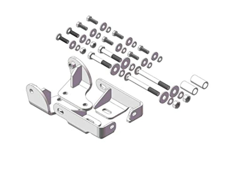 Husky Towing Fifth Wheel Trailer Hitch Mount Kit 32556 Fits Ram 2500 2014-2025 Bracket Set 4 Piece Bolt-On Drilling Required