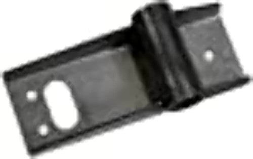 Set of 2 Rear Shackle Mount Raw Steel Without Bushings