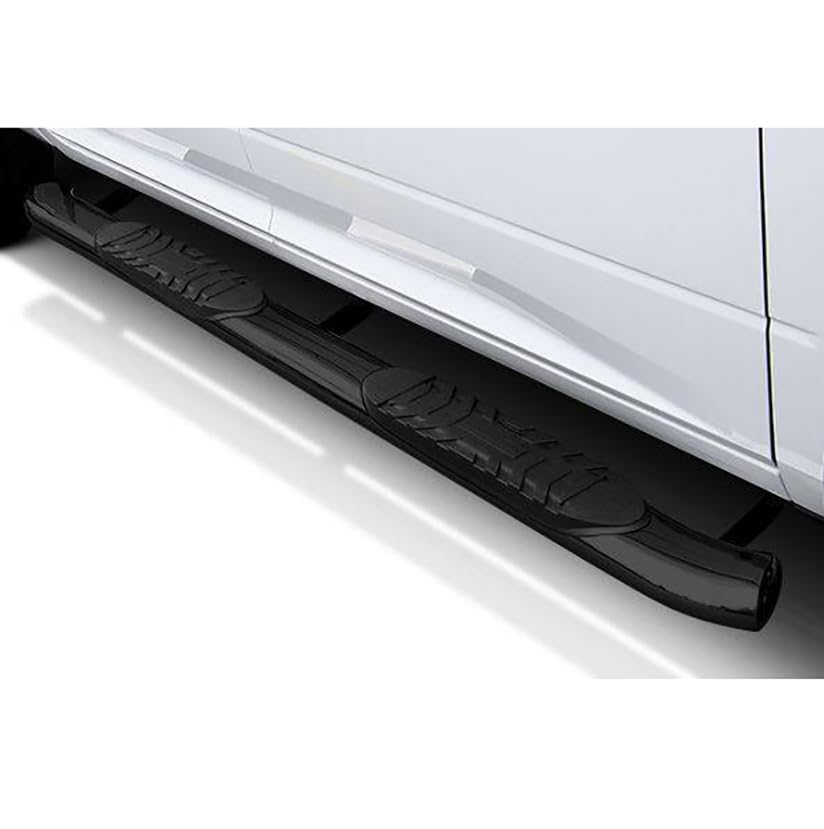 Extreme Black Horse Side Step Black Crew Cab Compatible with 19-24 Ram 1500 Classic|11-18 Ram 1500|11-24 Ram 2500/3500/4500/5500|09-10 Dodge Ram 1500|2010 Dodge Ram 2500/3500/4500/5500-9BDG301A5OV-BN