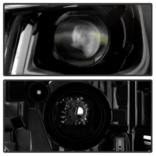 Linclon MKZ 18-22 Spyder (POE) HID w/AFS LED DRL Headlight - Low Beam-D3S(Not Included) ; High Beam-D3S(Not Included) ; Signal-LED - OE Left