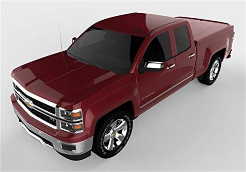 UnderCover RealTruck Lux One-Piece Truck Bed Tonneau Cover | UC1126L-66 | Fits 2014 - 2015 Chevy Silverado 1500, 2015-19 2500/3500HD 66(WA412P) - Sonoma Jewel Red 6' 7" Bed (78.9")