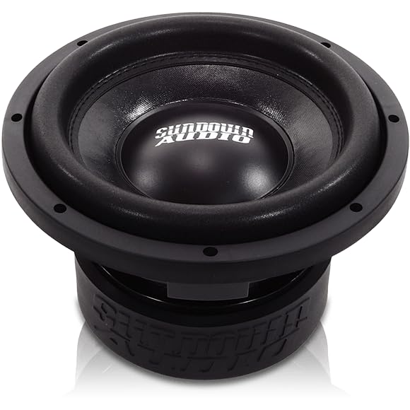 Sundown Audio Classic Series SA-10 10" Dual 2 Ohm Subwoofer - Black Motor, 1000W RMS / 2000W Peak Power, Competition Grade, High-Temperature Voice Coil, Optimized for Deep Bass