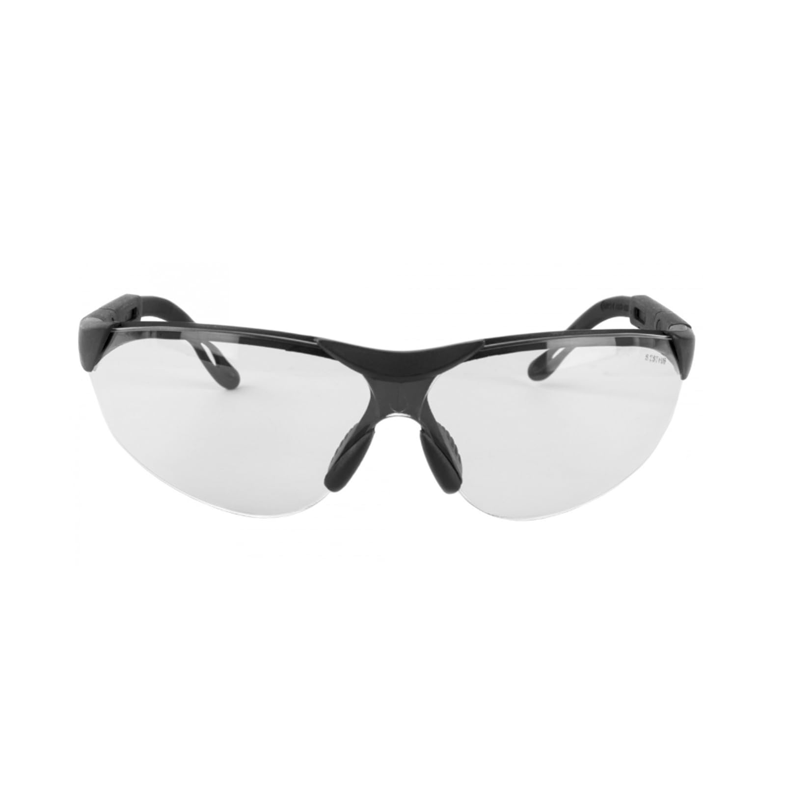 Walker's Shooting Elite Sport Glasses - Impact-Resistant Anti-Fog Soft Non-Slip Ventilated Adjustable UV Protection Hunting Range Shooting Sports Glasses, Clear