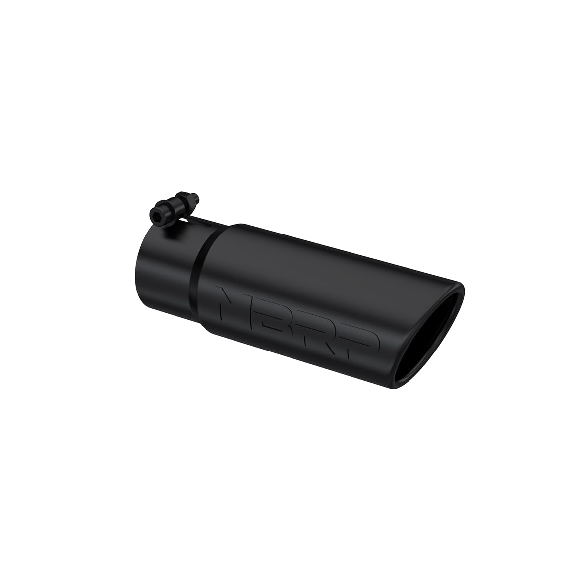 3.5" O.D. MBRP Angled Rolled End Exhaust Tip (Black Coated)