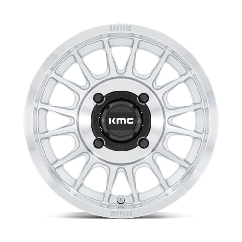 KMC KS138 Powersports 15X7 4X156 SLV-MACH-FC 10MM - KS138SD15704410