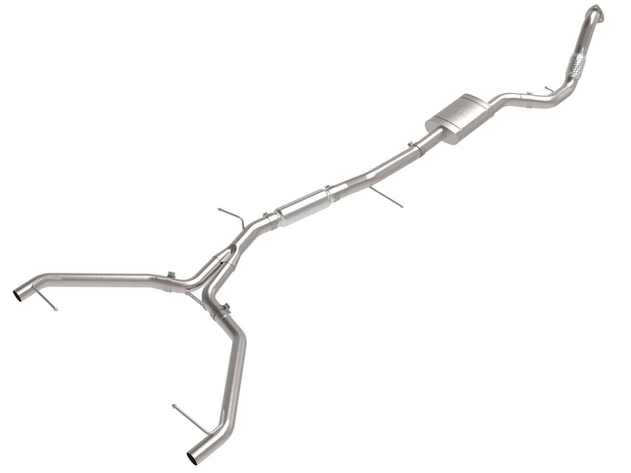 aFe Power 3 IN to 2-1/2 IN MACH Force-Xp Stainless Steel Cat-Back Exhaust System Fit Audi A4 20-21 L4-2.0L (t) 49-36446