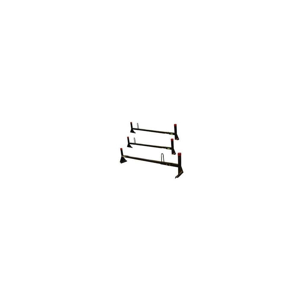 Weather Guard 2163 Full-Size Steel All-Purpose Van Rack, 3 Cross Member,black