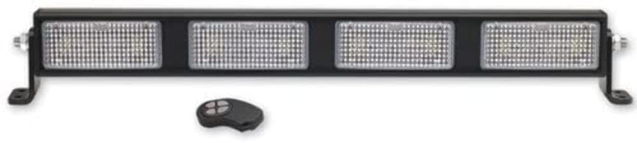 LED JW Speaker 9049F-12V 4-Mod Lightbar, 2640 Effective Lumens, 12V Voltage, 7" Cord Length