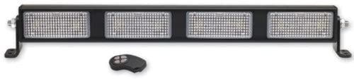 LED JW Speaker 9049F-12V 4-Mod Lightbar, 2640 Effective Lumens, 12V Voltage, 7" Cord Length